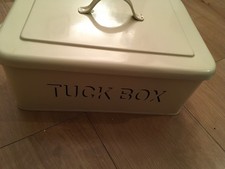 Enamel Tin / Tuck Box/ Sweet Storage
