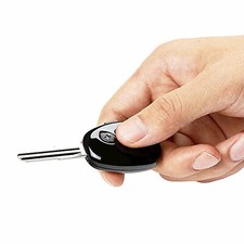 Hidden Car Key Ring Digital Sound Recorder VOR Voice Activated 38 Hour Battery