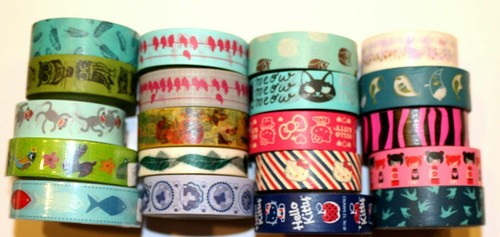 Washi tape nature 15mmx - tape, 15m