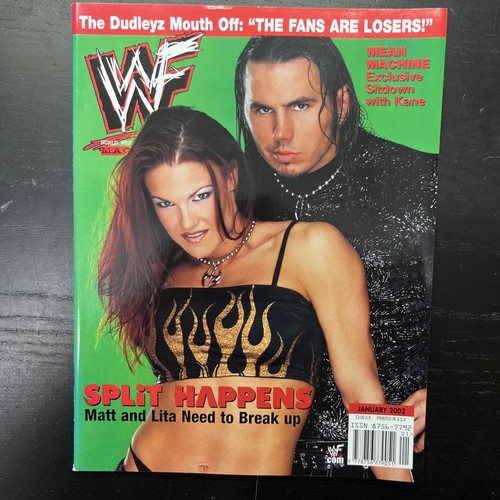Wwf magazine january 2002 - january,