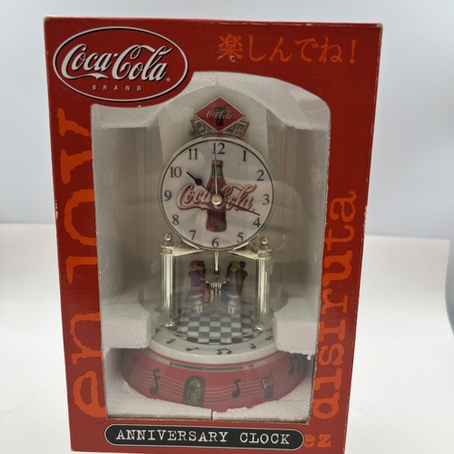 Coca cola anniversary clock - anniversary,