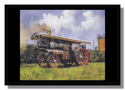 Burrell showmans engine - burrell,