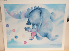 RON RODECKER "COLLECTOR OF LOST BALLOONS" HAND SIGNED LIMITED EDITION LITHOGRAPH