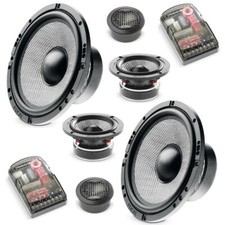 Focal 165 AS3 Access Series 3 Way 6.5" Car Door Component Speakers 80w RMS Pair