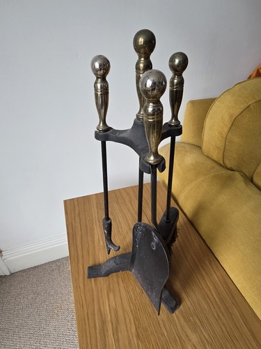 Brass and iron - fire, set