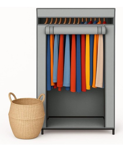 Portable wardrobe closet - wardrobe,