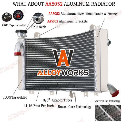 Aluminium radiator for suzuki - radiator,