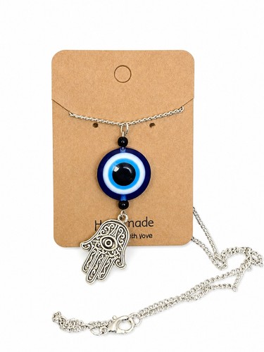 Hamsa hand evil eye handmade - hand,