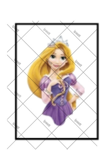 6 pre cut - cut, rapunzel