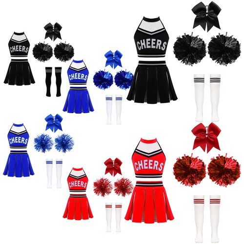 Girls cheerleading uniform - girls,