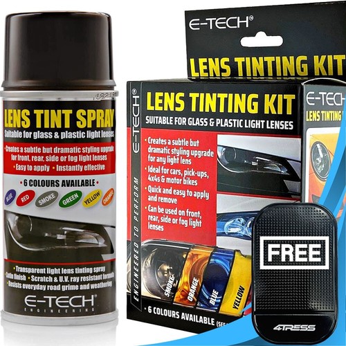 Smoke black lens tint - smoke, spray