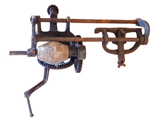 Antique horse drawn sickle bar - drawn,
