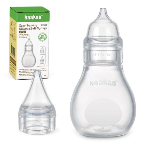Haakaa silicone baby nasal - silicone,