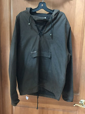 Driza-Bone Mens Size M 5 Wax Cotton Parka Hooded Smock Brown Jacket Australia