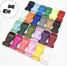 Plastic Nylon Side Release Buckles 25 Colors 15/20/25/30mm For Webbing Straps