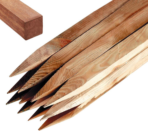 Garden stakes 30cm long - stakes, (1ft)