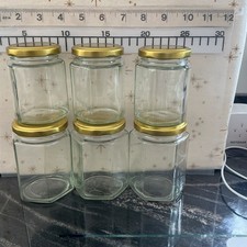 Bundle Of 6 Hexagonal Glass