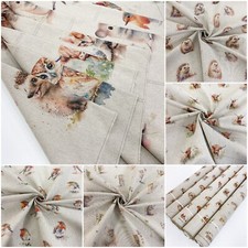 Animal Cushion Panel Sets 6 x