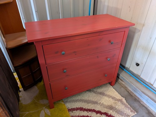 Ikea hemnes red - ikea, chest