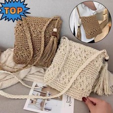 Beach Summer Tote Straw Bag