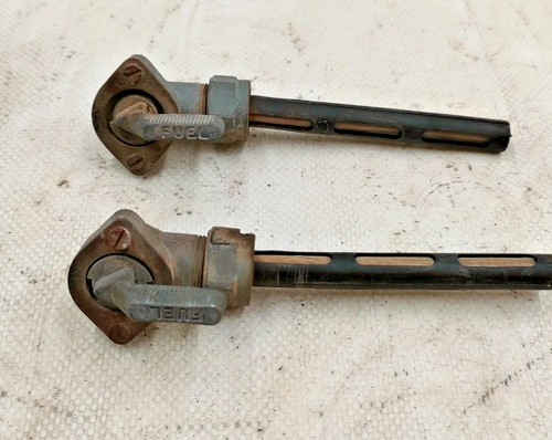 Pair gas taps moto guzzi - pair,