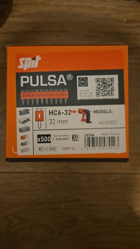 Spit pulsa nails 32mm orange - pulsa,