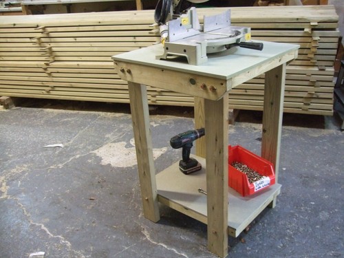 New wooden heavy duty work - new,