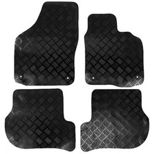 Fits Volkswagen Scirocco Mk3 2008 to 2017 Tailored Rubber Car Mats 4pc Floor VW