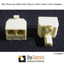 RJ11 Phone Line Splitter RJ11