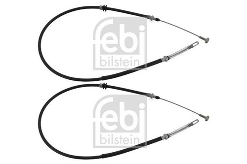 Pair handbrake cable rear - pair, 2x