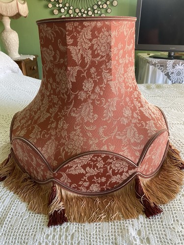 Vintage standard lamp shade - vintage,