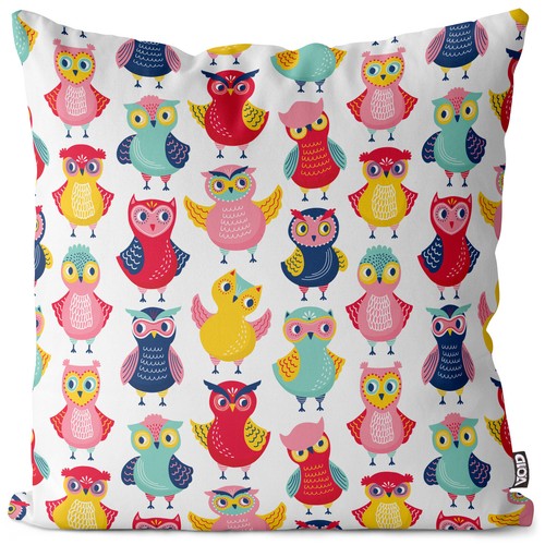 Owl party cushion - owl, cover
