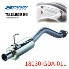 SPOON Tail Silencer N1 Muffler for FIT GD1/GD3 L13A/L15A 18030-GDA-011 New Japan
