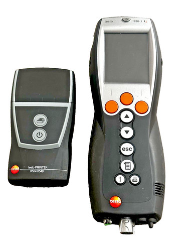 Testo 330 flue gas - testo,