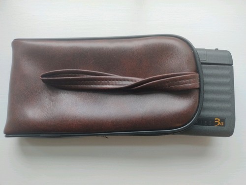 Soft leather zipped case - soft,