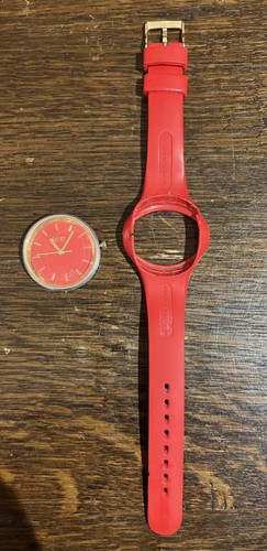 Ladies red ice watch - ladies,