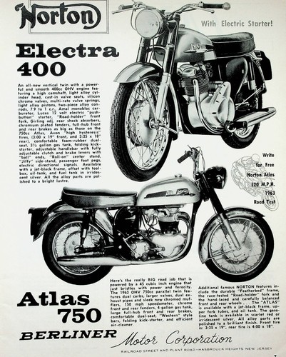 1963 norton electra 400 - 1963,