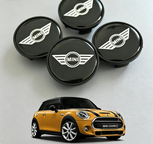 Mini wheel centre caps - 4x,