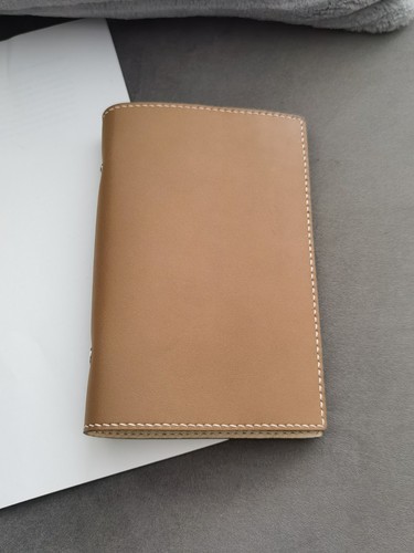 Genuine leather ring binder - genuine,