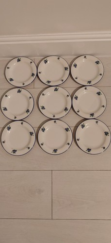 Doulton blueberry tea plates - tea,