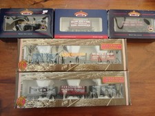 BACHMANN COAL TRADERS WAGONS X 3SETS OF 3. 00 GAUGE.