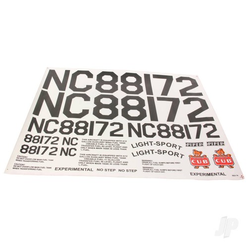 Seagull piper cub decal - cub,