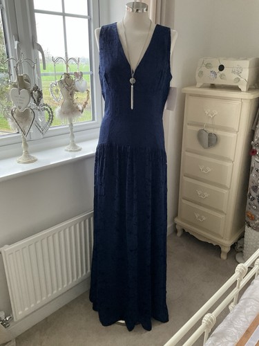 Little mistress navy long - long, maxi