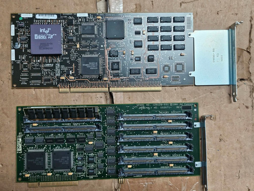 Retro vintage compaq deskpro - vintage,