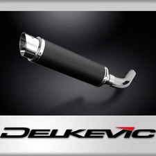 HONDA VFR800F 2014-2019 350mm CARBON ROUND BSAU SILENCER EXHAUST KIT