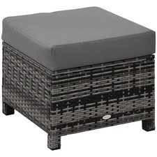 Outsunny Rattan Footstool
