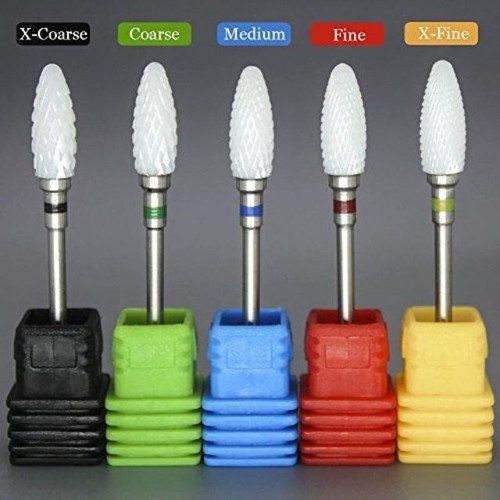 Ceramic bits for hard gel - ceramic,