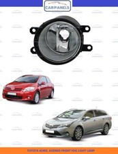 TOYOTA AURIS AVENSIS FRONT FOG LIGHT LAMP LEFT PASSENGER SIDE N/S 2007 - 2015