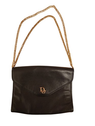 Leather mini shoulder handbag - leather,