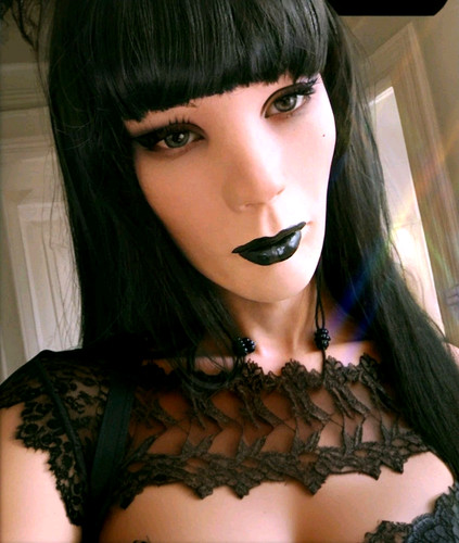 Latex mask liv vanessa - latex, +wig